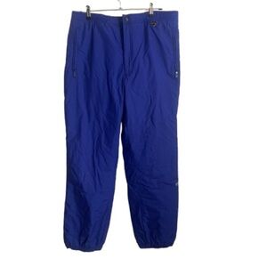 Men’s FERA Vintage Insulated Ski Snow Blue Pants Size 38 US!